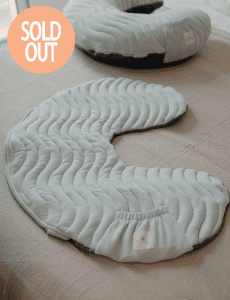 Housse de coussin céladon