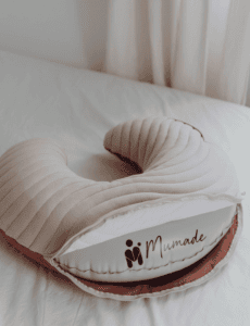 Le 1er coussin d’allaitement gonflable et ajustable, pensé pour vous - Terracota