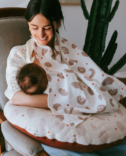 coussin d'allaitement nomade gonflable lavable et transat de voyage pour bébé