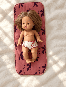 matelas à langer pour poupée